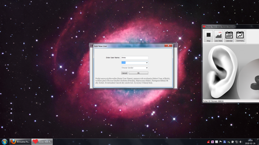 Dodawanie Użytkownika.