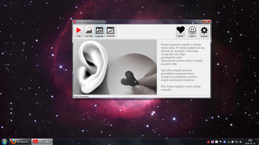 Program Biofeedback Gotowy do Startu.