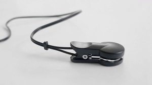 Stone HRV ear sensor clip close-up